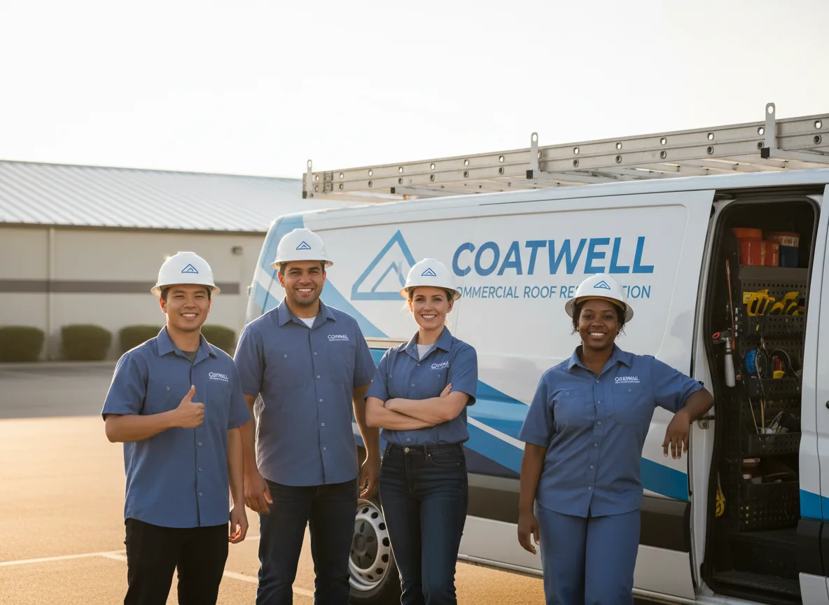Commercial roof coating company in Lowpoint, IL